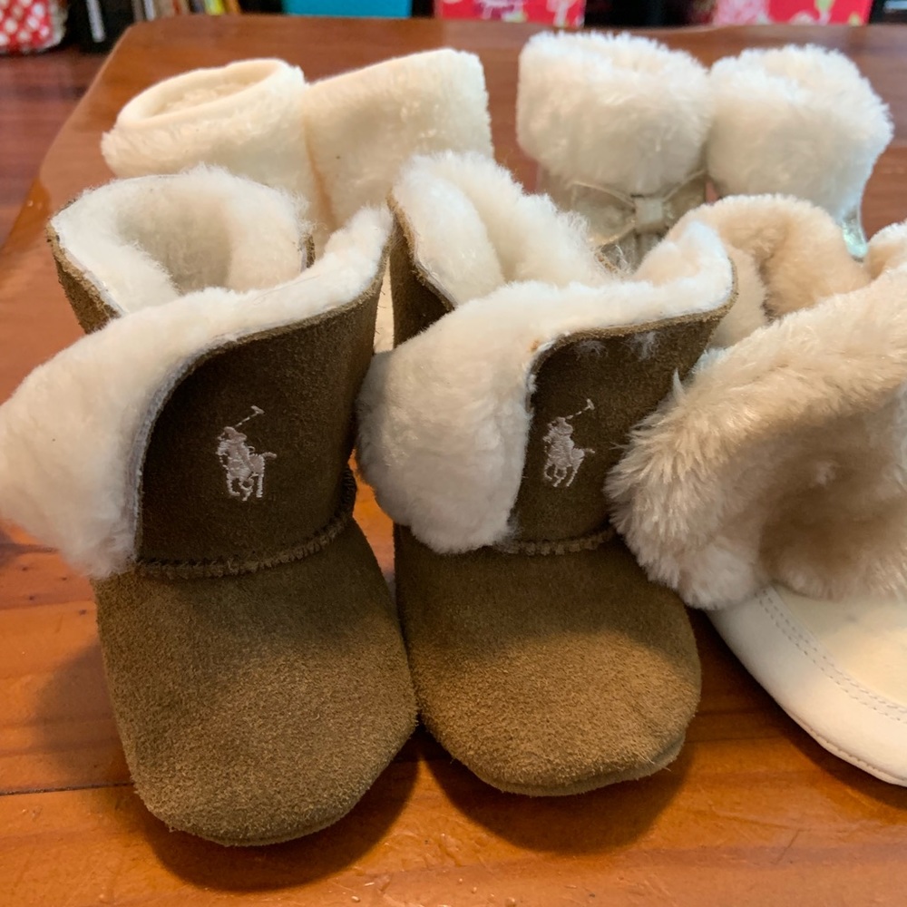Baby boots polo